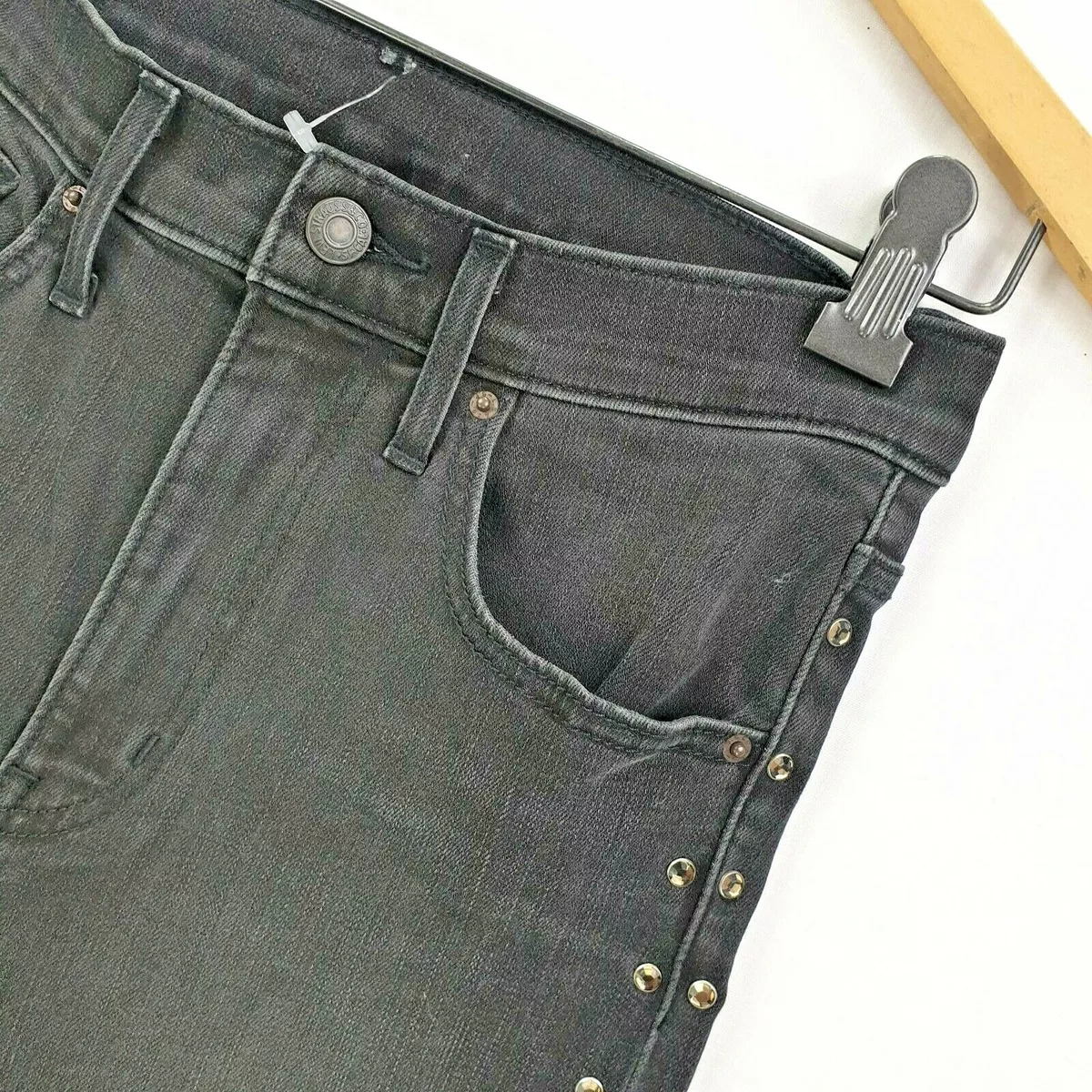 Levis biker jeans top