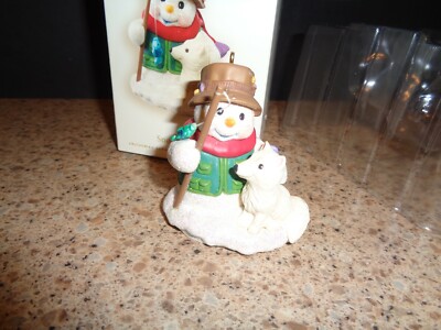 Hallmark Keepsake Ornament Snow Buddies & Fox 2008 by Tammy Haddix Artist VGUC