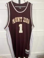 McGrady NBA Original Mount Zion  High School Legends Basketball Jersey #1