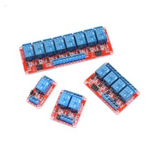 5V/12V Relay Module Interface Board for High Low Level Arduino 1/2/4/8 Channels