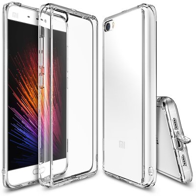 For Xiaomi Mi5 | Ringke [FUSION] Clear Back Shockproof TPU Protective Cover Case