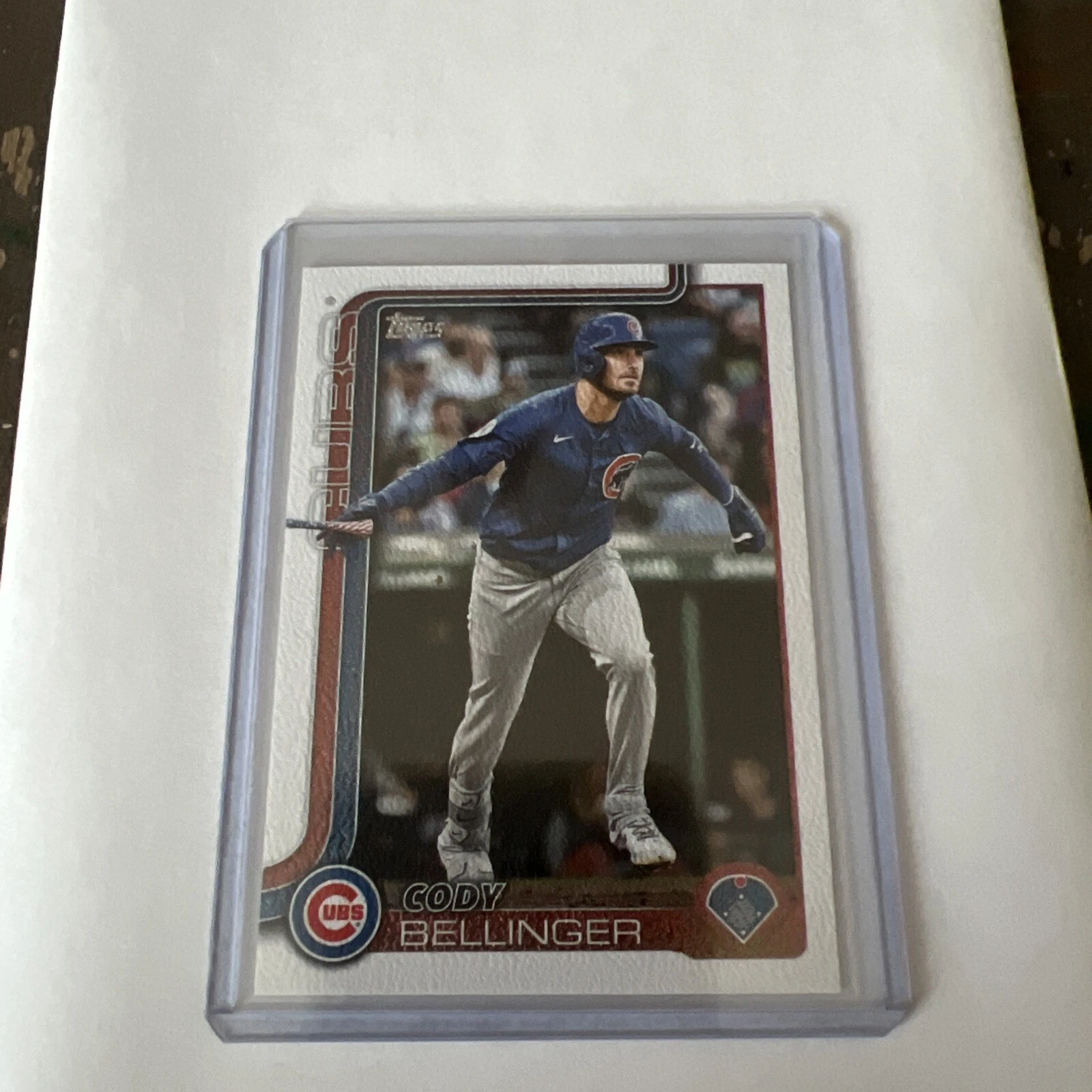 CODY BELLINGER 2025 Topps Series 1 #313 CANVAS PARALLEL  24/50 Chicago Cubs