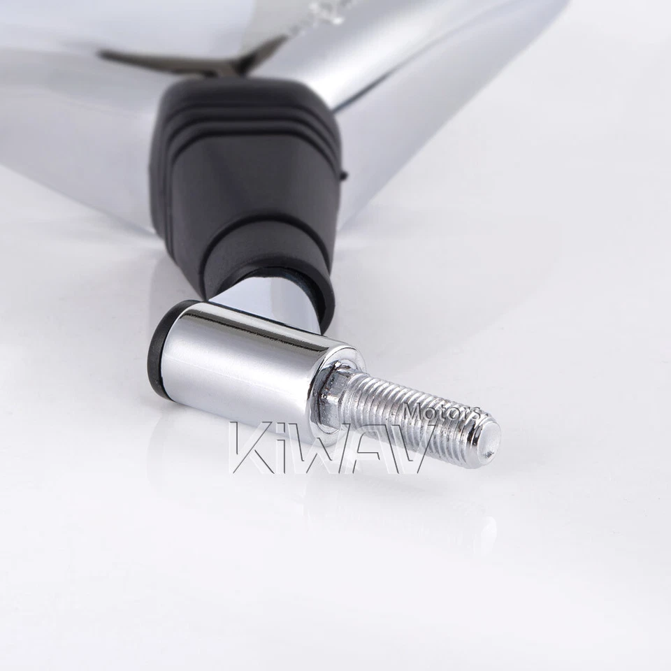 Magazi mirror 10mm Brick chrome LEFT HAND fits Suzuki GT380 V-Strom DL650 DL1000 - Image 3 of 4