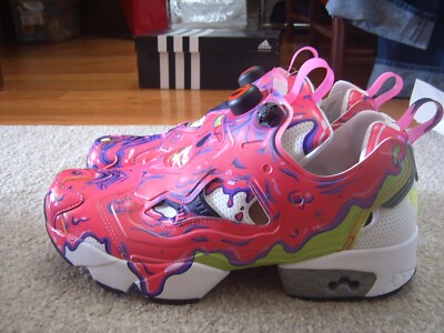 Size 9 - Reebok Ghostbusters x InstaPump Fury Psychomagnotheric Slime Shoes Read