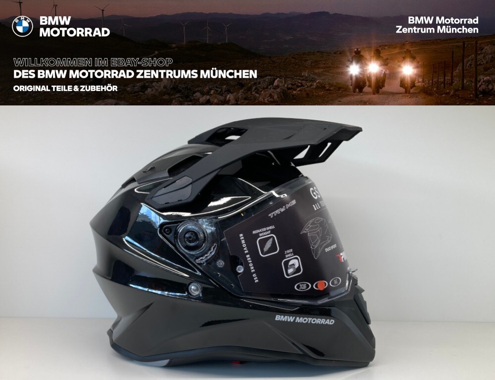 Original BMW Motorrad Helm GS PURE 76317922447 55/56 S Enduro  