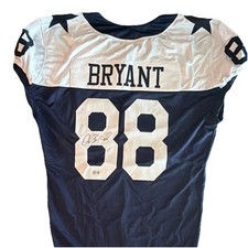 Dez Bryant Signed Dallas Cowboys Custom Jersey #88 Beckett BAS Witnessed