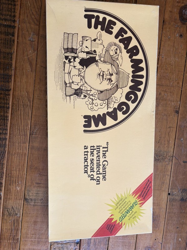 Vintage THE FARMING GAME - 1979 - Weekend Farmer - George Rohrbacher - Complete!