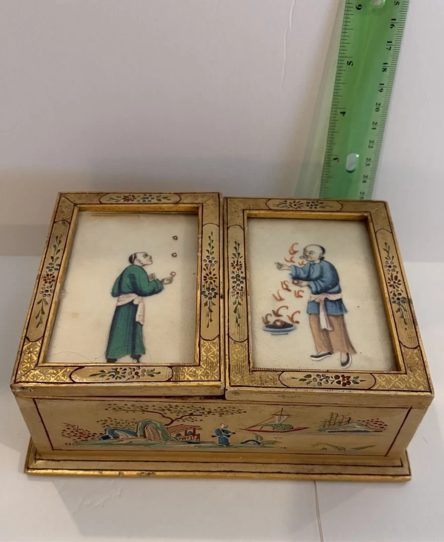中国漆器盒| eBay