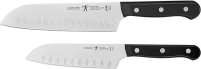 Solution Razor-Sharp 2-Pc Knife Set, Santoku Knife 5 Inch, Santoku Knife 7 Inch,