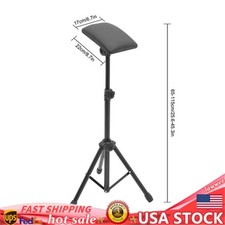 Height Adjustable Tattoo Tripod Stand Arm Leg Rest Studio Chair Sponge Pad Tool