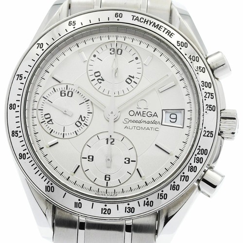 OMEGA Speedmaster 3513.30 Date Chronograph Silver Dial Automat...