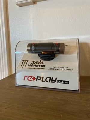 Replay XD 1080 HD Action Video Camera Java Monster Edition  New - Factory Sealed