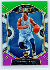 2020-21 Panini Select #90 Desmond Bane Green White Purple