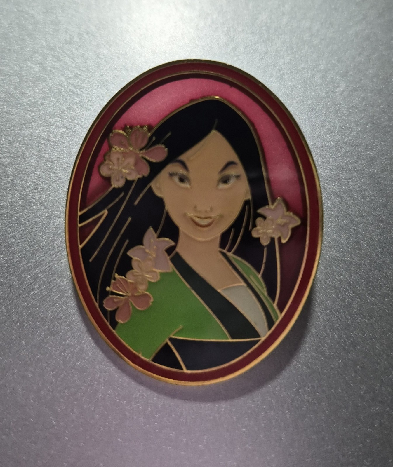 Loungefly Disney Princesses Floral Portraits Blind Box Mulan Pin 