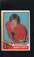 1974-75 O-PEE-CHEE HOCKEY CARD DARCY ROTA #269 EX BLACKHAWKS