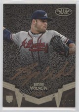 2019 Topps Tier One Break Out Auto Bronze Ink /25 Bryse Wilson #BA-BW Auto ry0