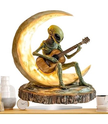 2D Alien Statues For Home Decor Alien Decor Garden Statue Acrylic Desk