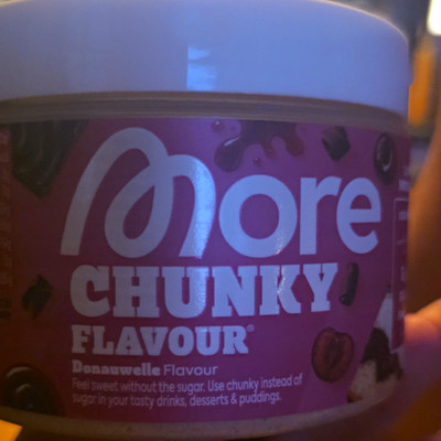 More Nutrition Chunky Flavour Aromapulver Pulver Donauwelle 150 g NEU