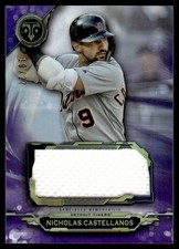 2019 Topps Triple Threads Single  Relics Amethyst Nicholas Castellanos 19/27