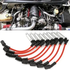 8PCS High Performance 48322 Spark Plug Ignition Wires Set For 99-06 CHEVY GMC⭐