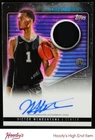 2023-24 Topps Midnight Rookie Victor Wembanyama RC JERSEY ON CARD AUTO Spurs