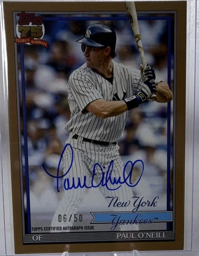 2026 Topps Series 1 Paul O'neill Red Foil (RAW)