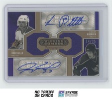 2005-06 SPx Winning Combos Dual Auto Relic Robitaille/Roenick /25 #AWC-LA Los