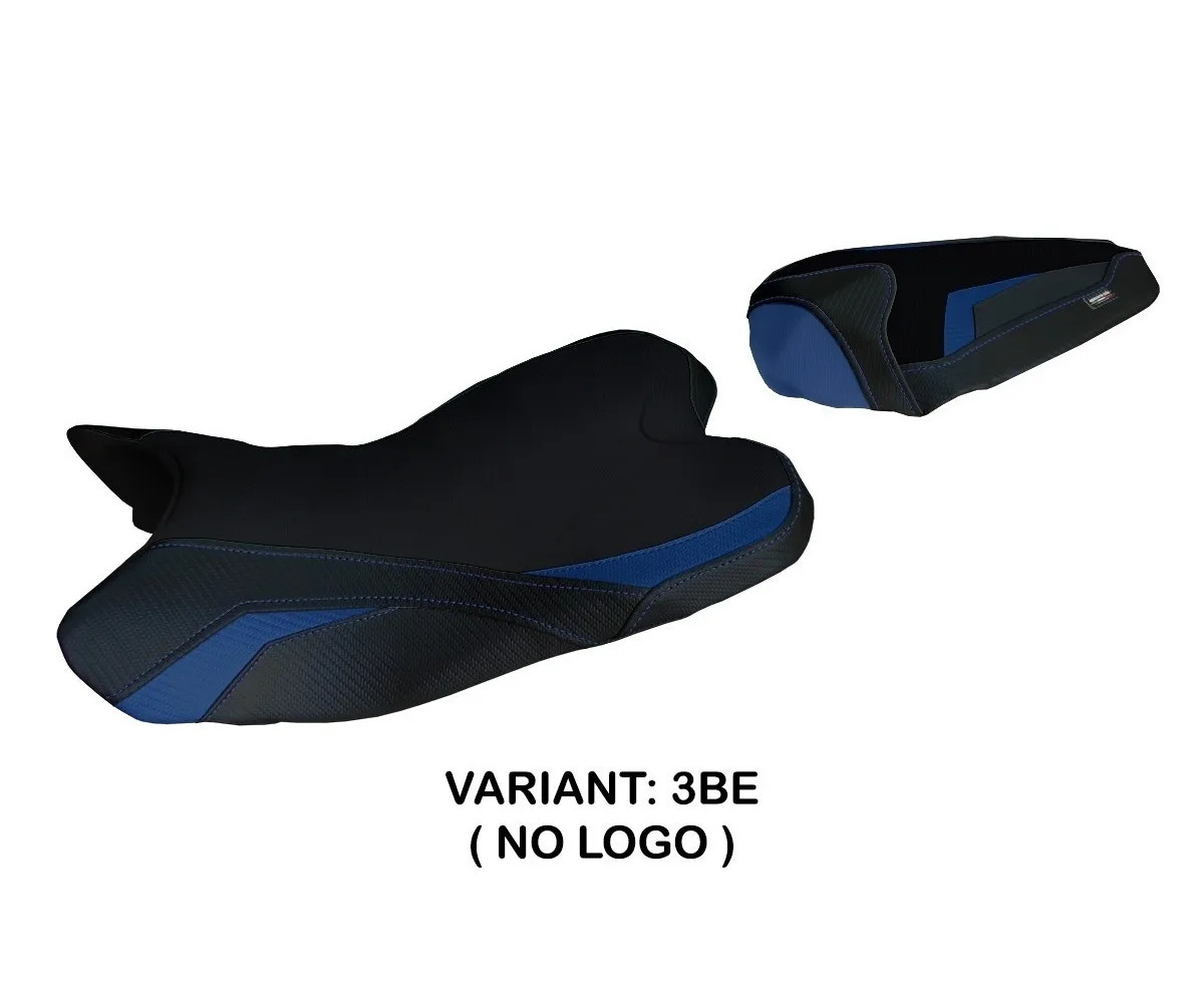 Seat saddle cover Kayapo Blue (BE) TPZ Italia for YAMAHA R1 2009 > 2014 1Ft