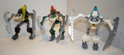 LEGO Bionicle Vahki-Bundle 8616, 8618, 8619, Vahki X Toa Hordika MOC 8616 & 8737