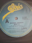Michael Jackson~ Beat It/Get On The Floor  VINYL 12" Single (1983) AU *Original*