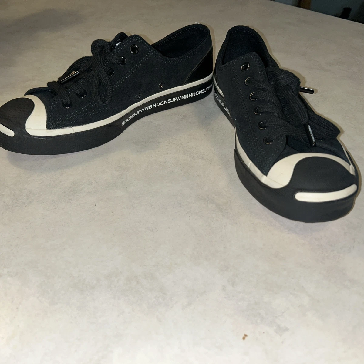 NEIGHBORHOOD x Converse Jack Purcell Low Black for Sale