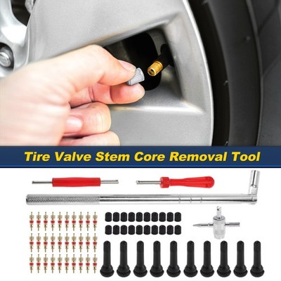 Tire Valve Stem Puller Set Puller Multi-function Wrench TR414 Valve Stem 1 Set