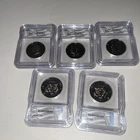 1965 ICG Silver Limited Edition KENNEDY Half Dollar 50c Ruthenium & Rose Gold