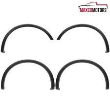 Fender Flares Fits 2018-2020 Ford F150 F-150 Smooth Factory OE Style Black Cover