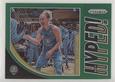 2020 Panini Prizm WNBA Get Hyped Green Prizm Courtney Vandersloot #10 0q5k
