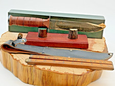 For Valor Knives Tak Fukuta USMC Style Fighting Knife w/Sheath in box--1980.26