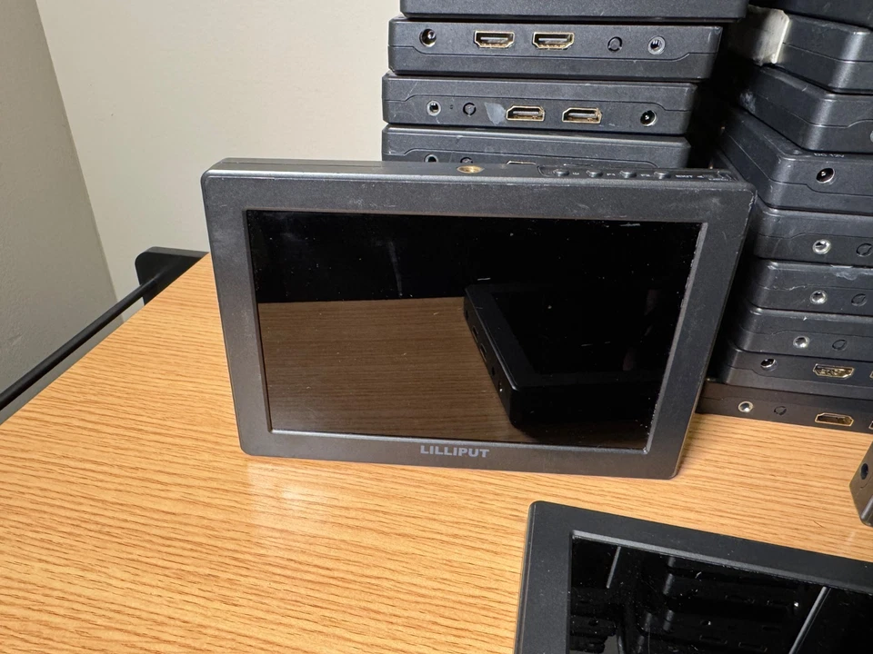 Monitor portátil Lilliput A7S 7" HD/UHD 4K HDMI campo câmera LED 30 disponível - Imagem 3 de 4