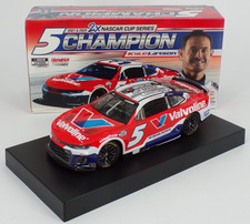 NASCAR 2025 KYLE LARSON 5 VALVOLINE 2X CUP CHAMPION 1/24 CAR