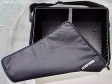 Case Logic 30-CD DVD Black Padded Zippered Case Wall-Mountable Plastic Insert