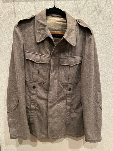 Vintage 1960 West German Bundeswehr Wool Field Jacket Horstbrink Army - product listing photo