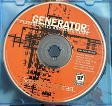 Sega Dreamcast Generator Vol. 1 Playable Bits and Video Clips DISC CD. No Case