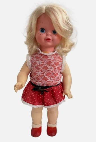 Vintage 1970 Mattel Chatty Cathy Doll W Clothing Does Not Speak USA