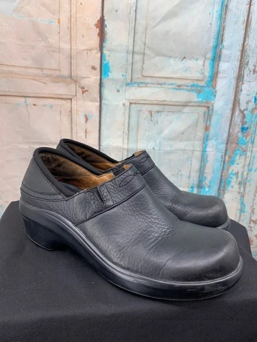 Ariat Black Leather Clog Shoe Size 9