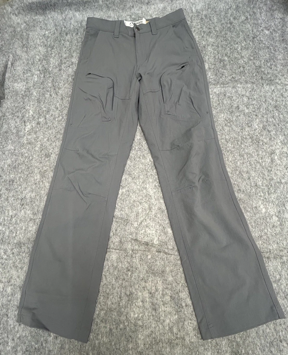 Mountain Khakis Mens Trail Creek Pant Relaxed Fit 30x32 Gray Outdoor Hiking