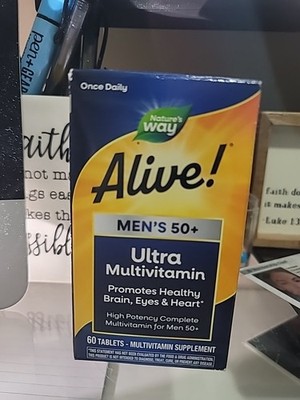 Natures Way Alive! Men's 50+ 90 Tablets