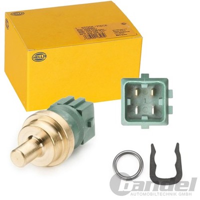 HELLA SENSOR, KÜHLMITTELTEMPERATUR MIT SICHERUNGSRING für AUDI A3 A4 A6 A8
