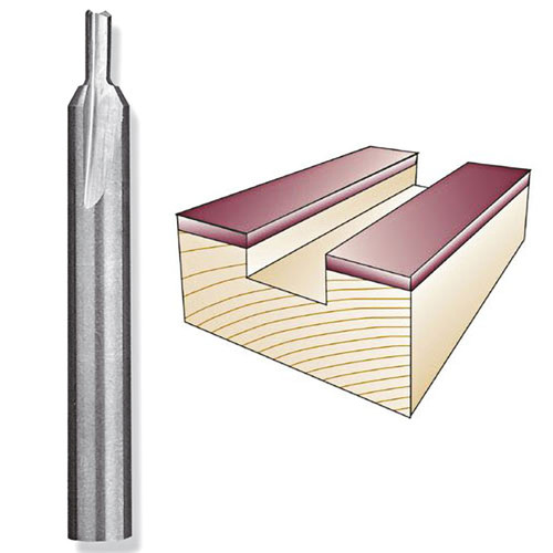 Whiteside SC33 Flat Bottom Veining 1/4"SH, 1/8"CD, 1/4"CL