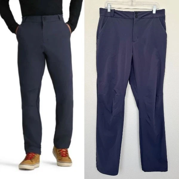 Obermeyer Explorer Hiking Pants Navy Blue Nights Outdoors Taper Ski Men's Medium