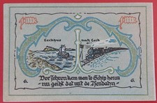 Germany Leck 1 Mark (1921) aUNC