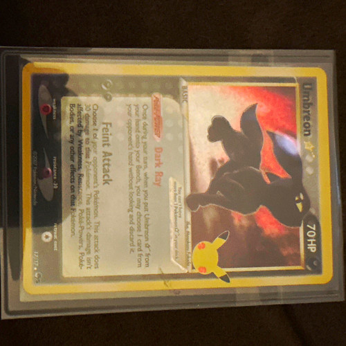 Umbreon POP Series 5 17/17 Holo Promo Rare Pokemon